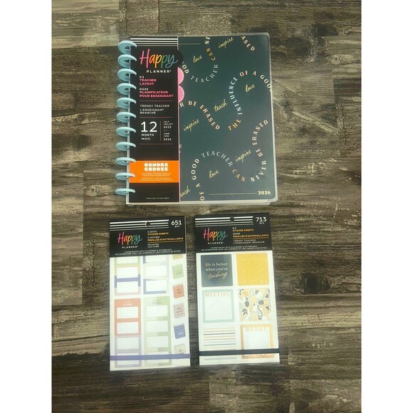 BRAND NEW Happy Planner and Accessories - Picture 1 of 3